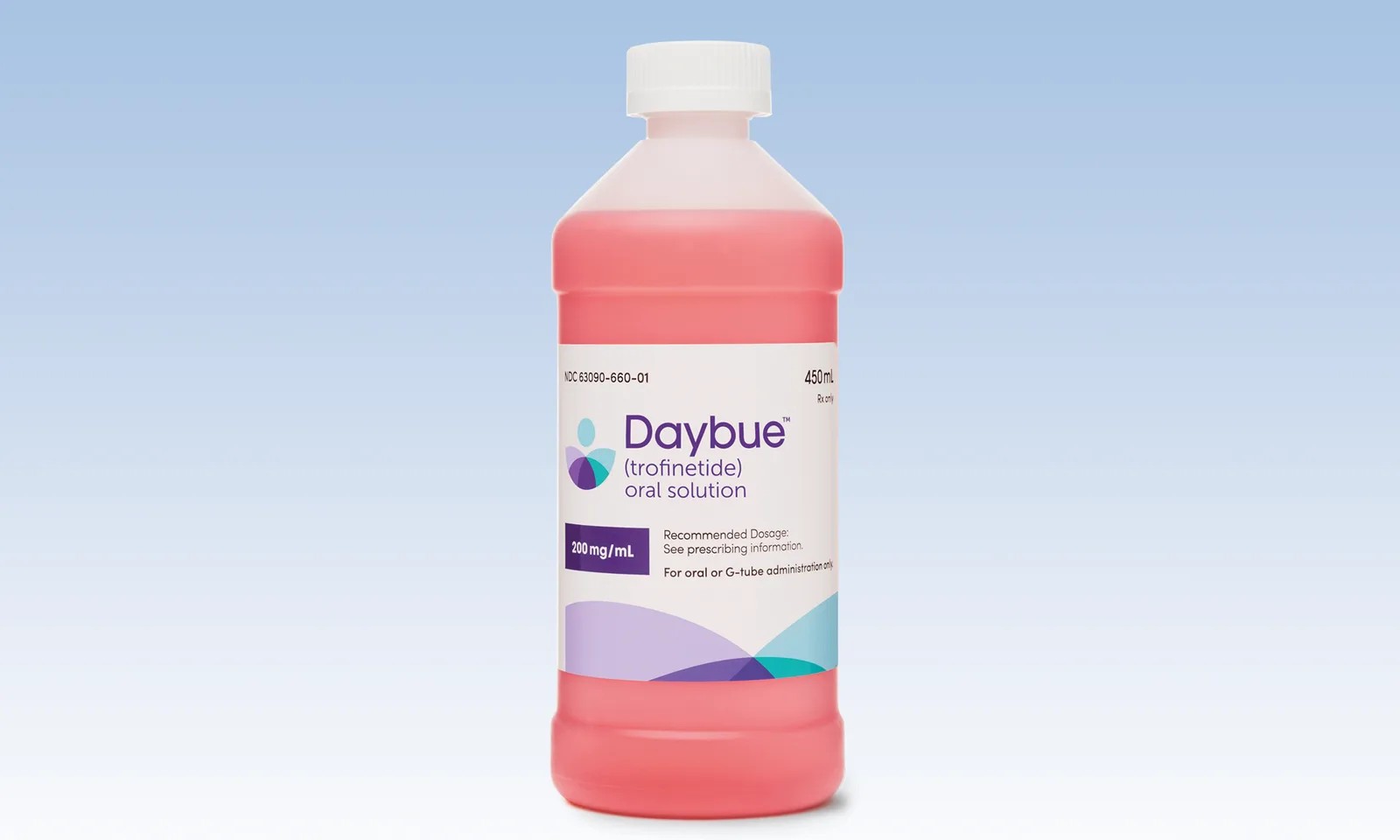 Daybue medication bottle