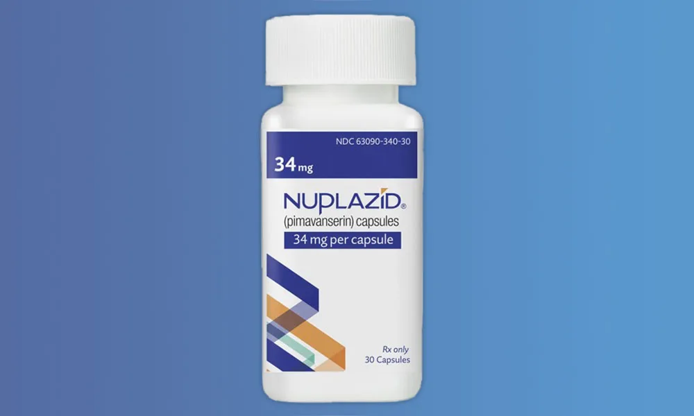 Nuplazid medication bottle